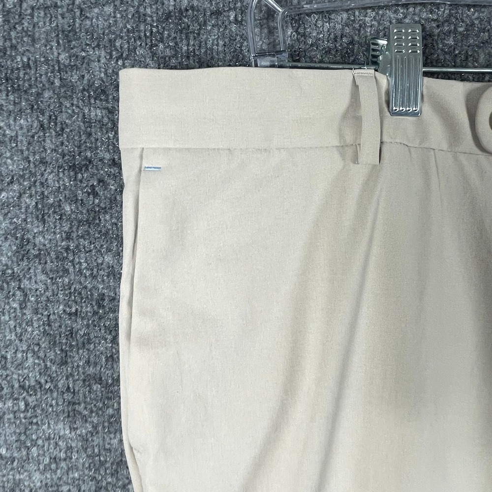 Peter Millar Pants Mens 38x32 Beige Crown Performance Trousers Golf Luxury Light - Picture 9 of 16